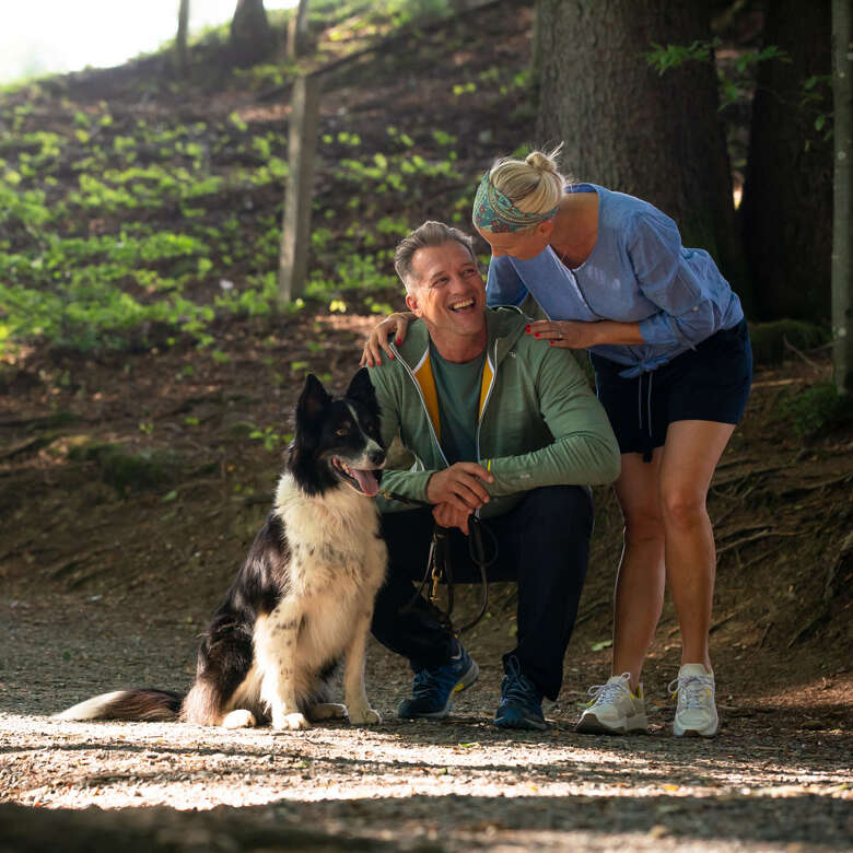 Unterwegs in der Natur mit Hund