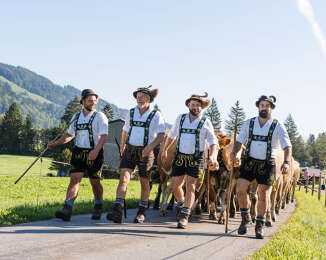 Viehscheid Thalkirchdorf im Allgäu