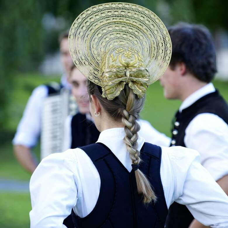 Volkstanzgruppe in Oberstaufen