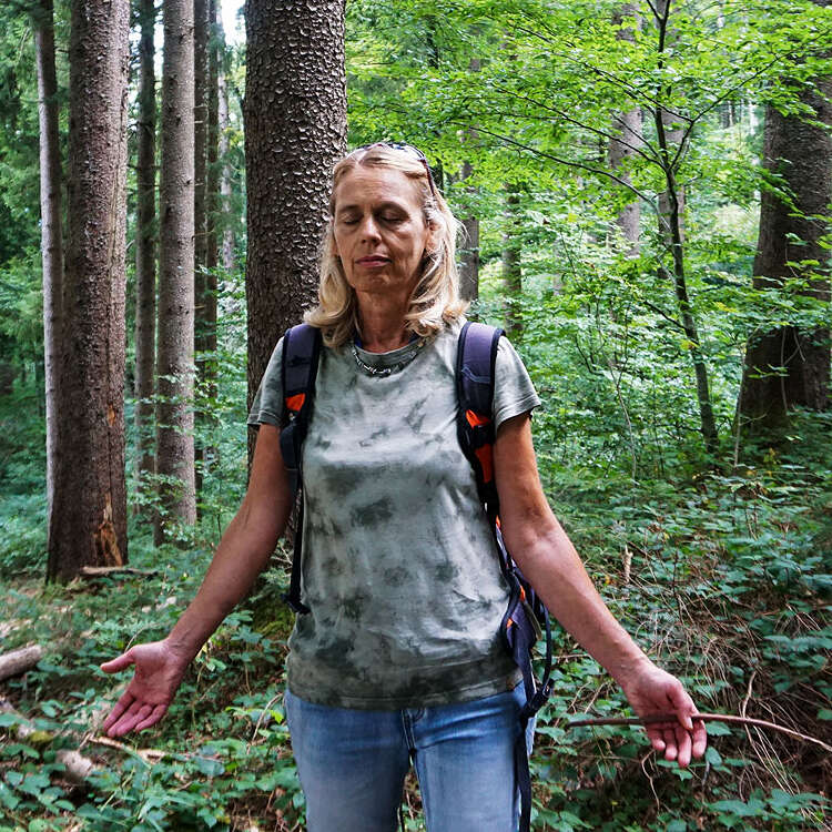 Waldbaden mit Beate Kratzer