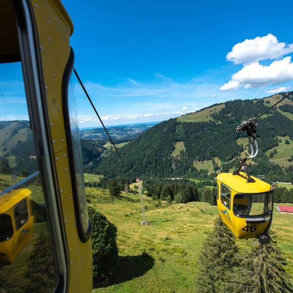 Bergbahn in Oberstaufen