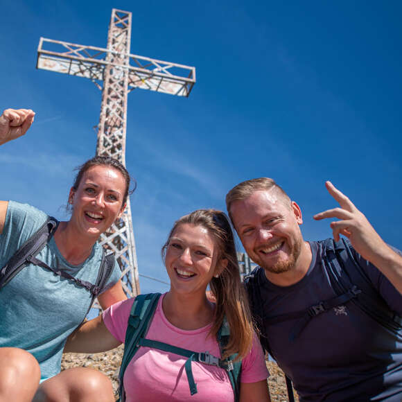 Gipfelselfie auf dem Hochgrat