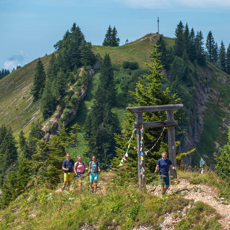 Premiumwanderwege Deutschland Premiumwanderweg in Oberstaufen Luftiger Grat