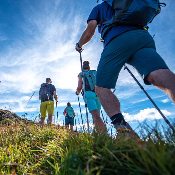 Wandern auf den Touren in Oberstaufen im Allgäu