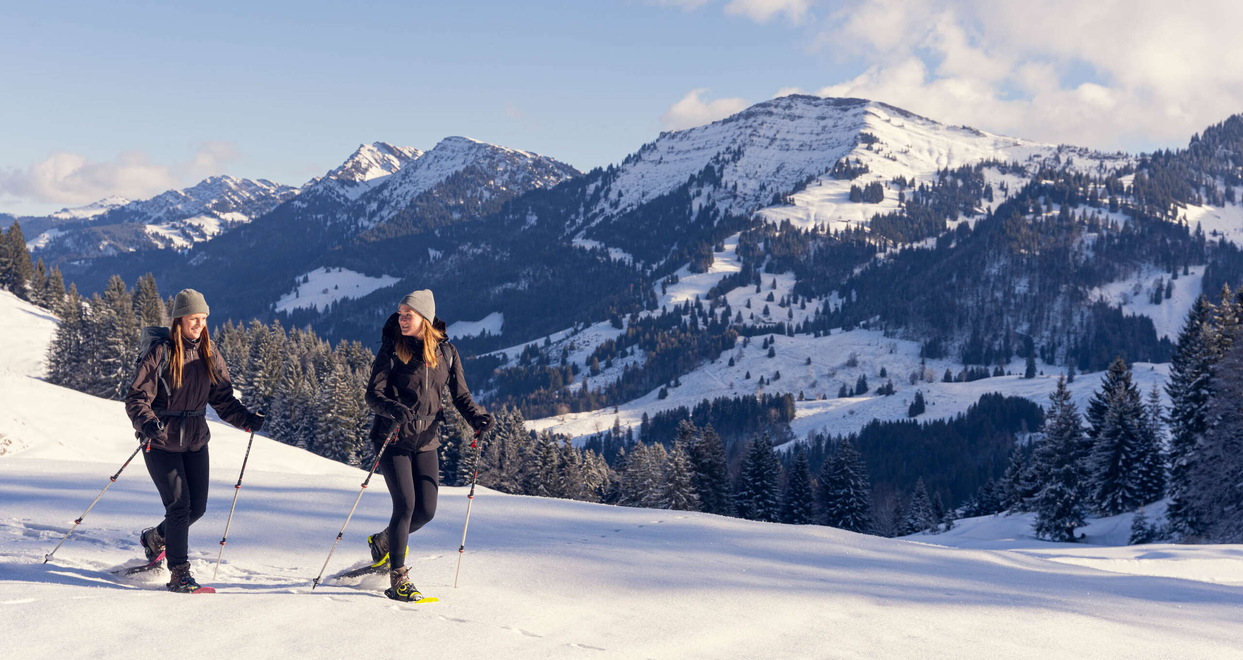 Schneeschuhwandern im Allgäu